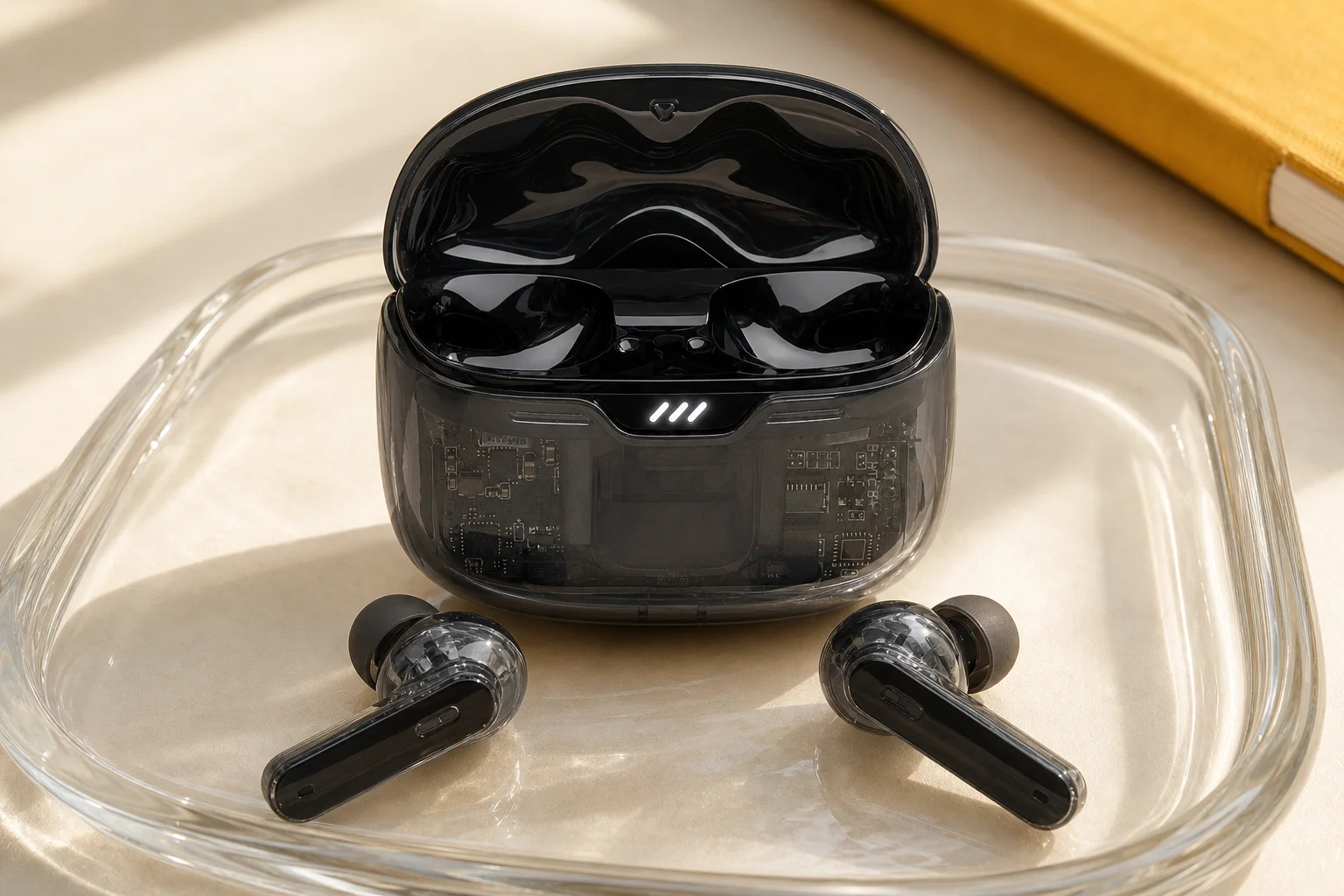 JBL JBL TUNE BEAM GHOSTの設置まわりを確認するイメージ