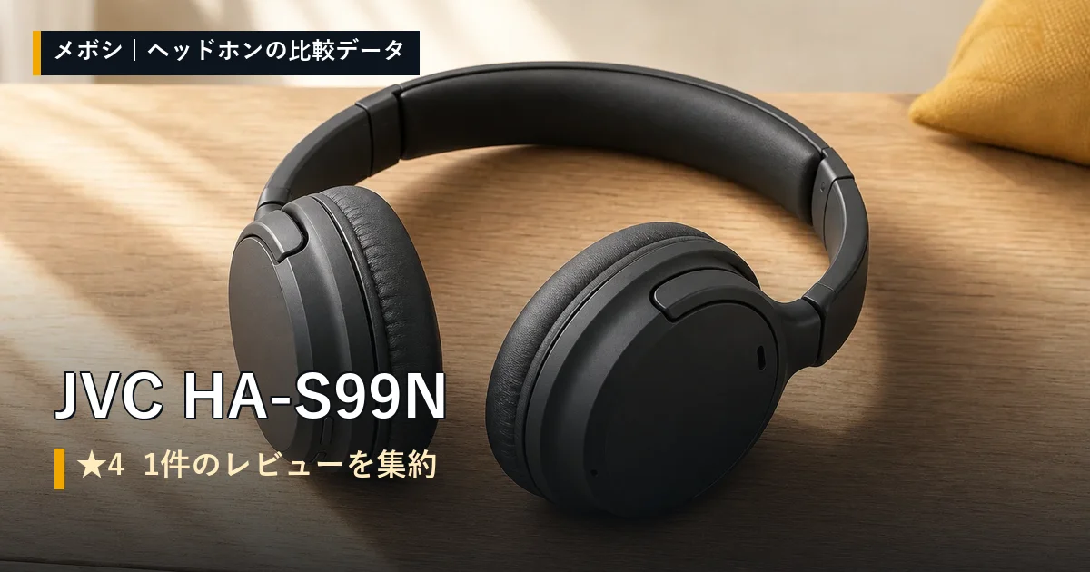 JVC HA-S99Nのレビューデータまとめ