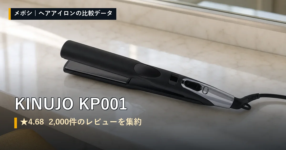 KINUJO KP001のレビューデータまとめ