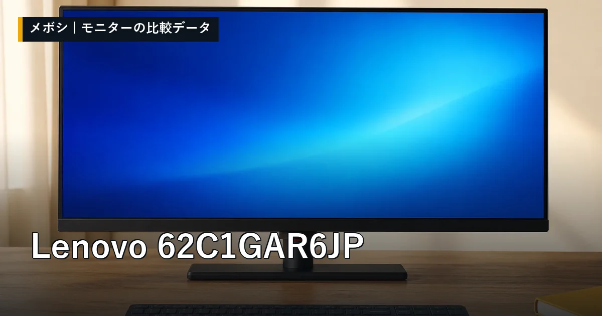 Lenovo 62C1GAR6JPのレビューデータまとめ