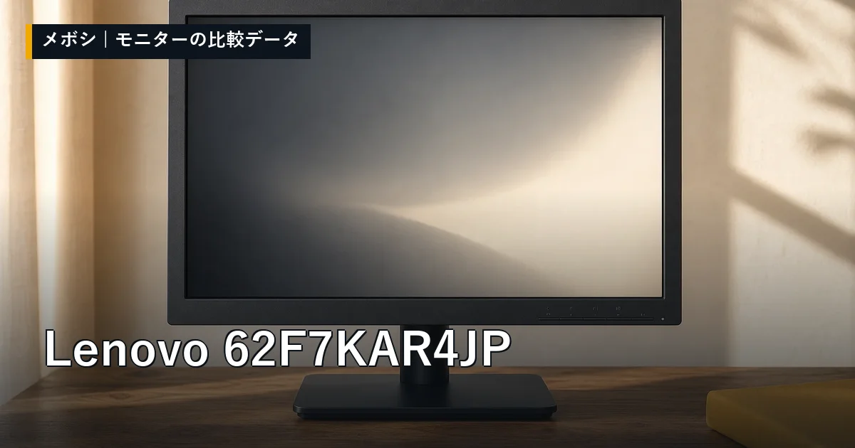 Lenovo 62F7KAR4JPのレビューデータまとめ