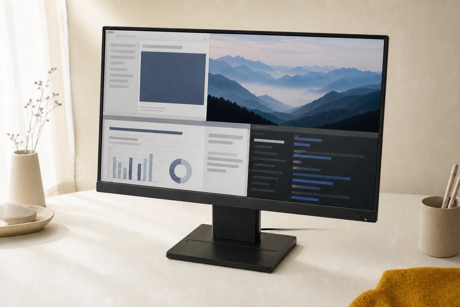 Lenovo 63ECGAR2JPを暮らしの中で使うイメージ