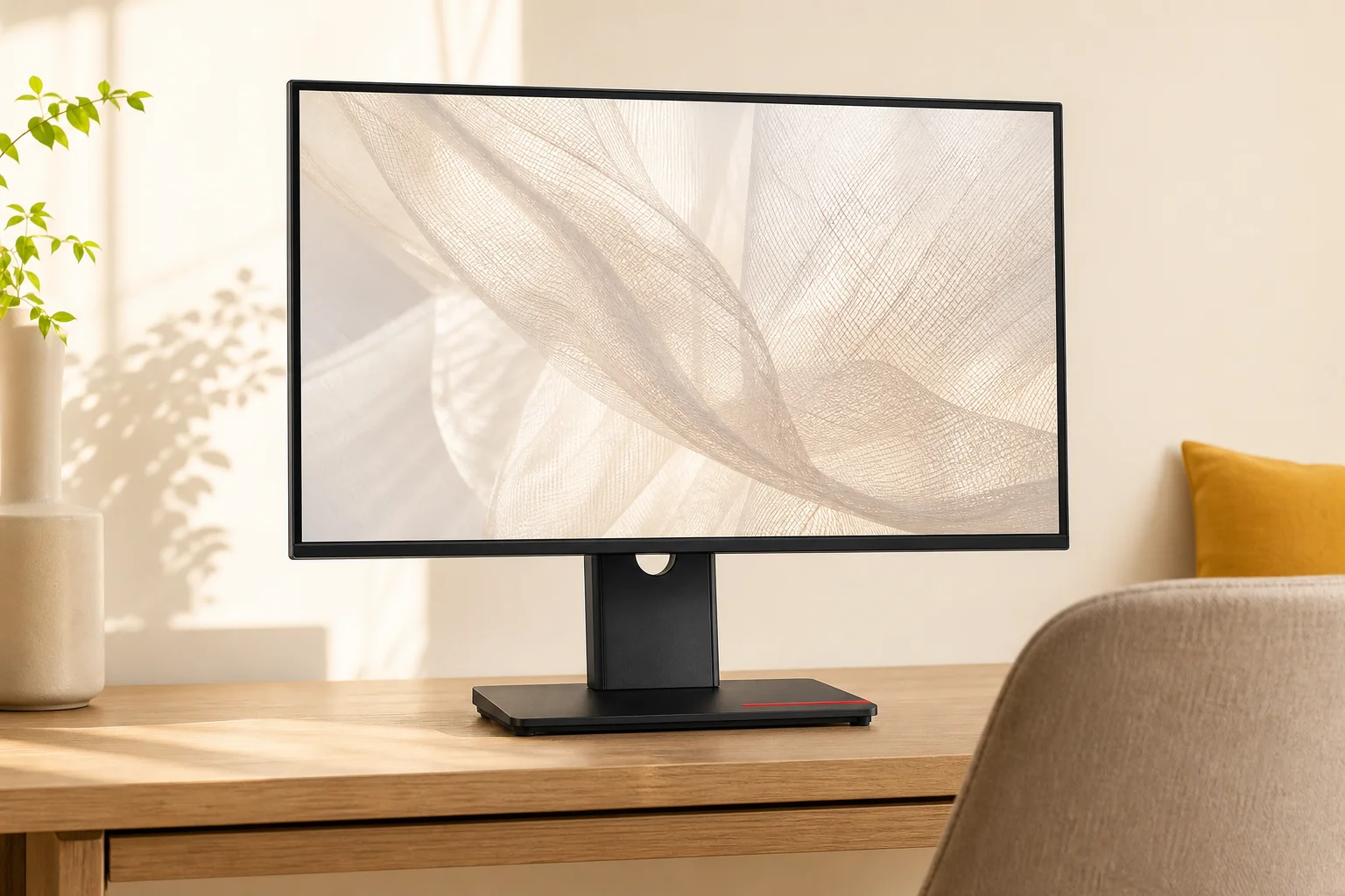 Lenovo 64A6GAR6JPの設置まわりを確認するイメージ