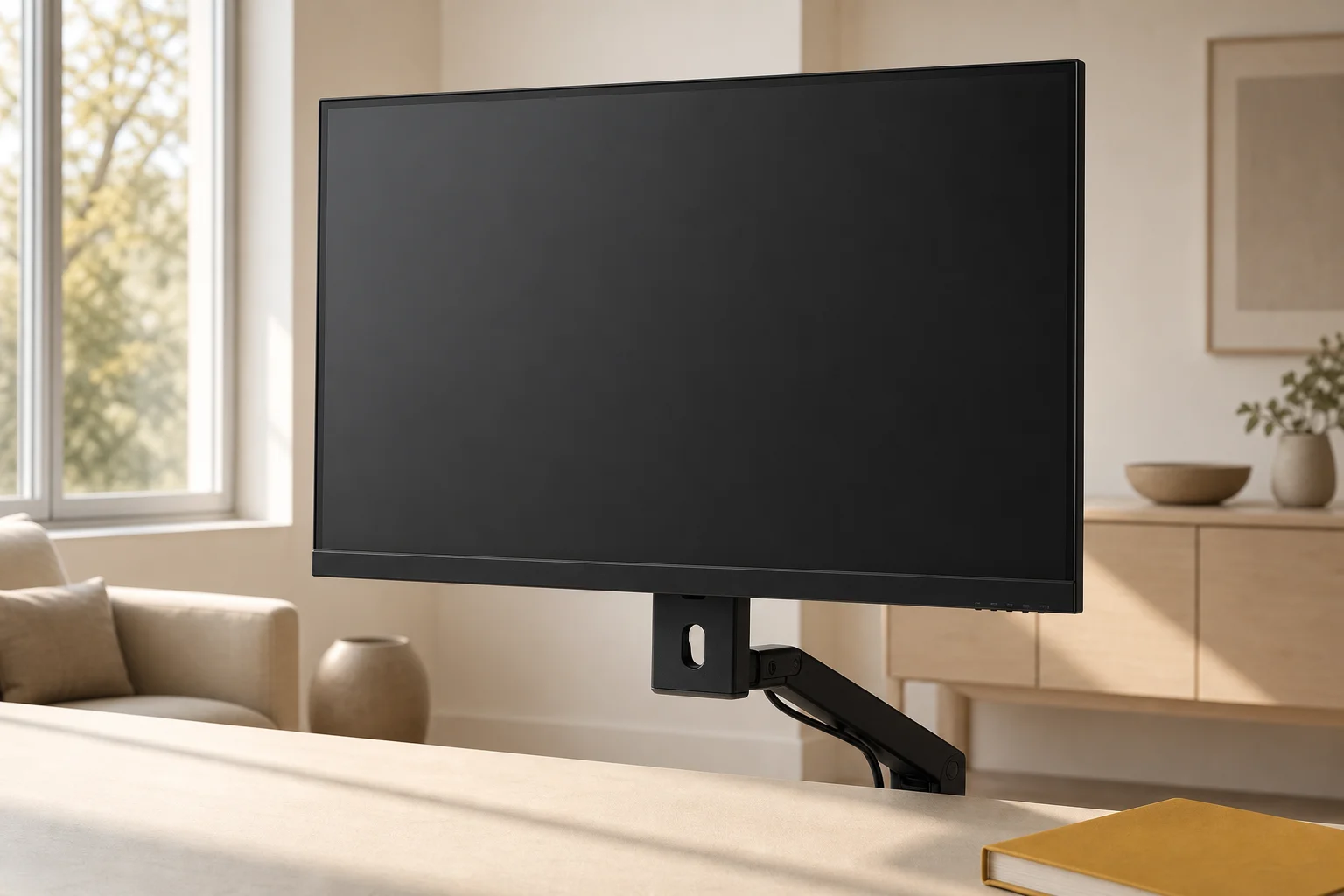 Lenovo 64BCMAR4JPの設置まわりを確認するイメージ