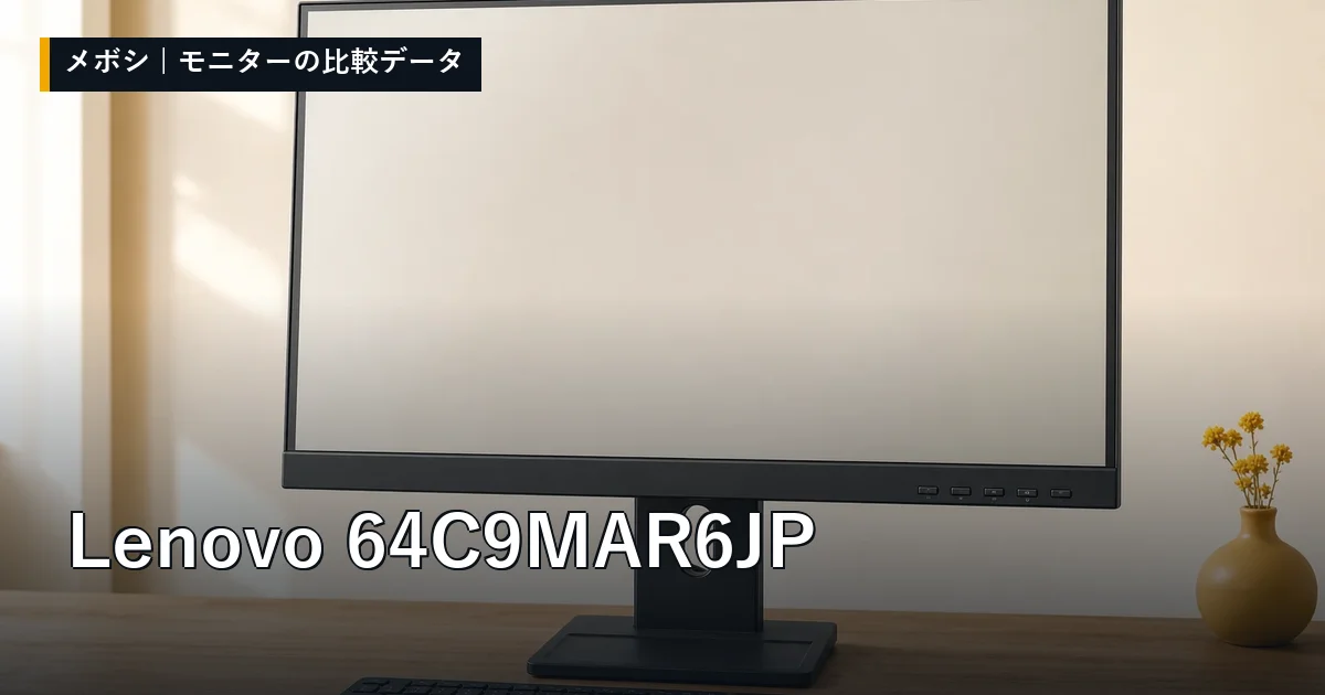 Lenovo 64C9MAR6JPのレビューデータまとめ