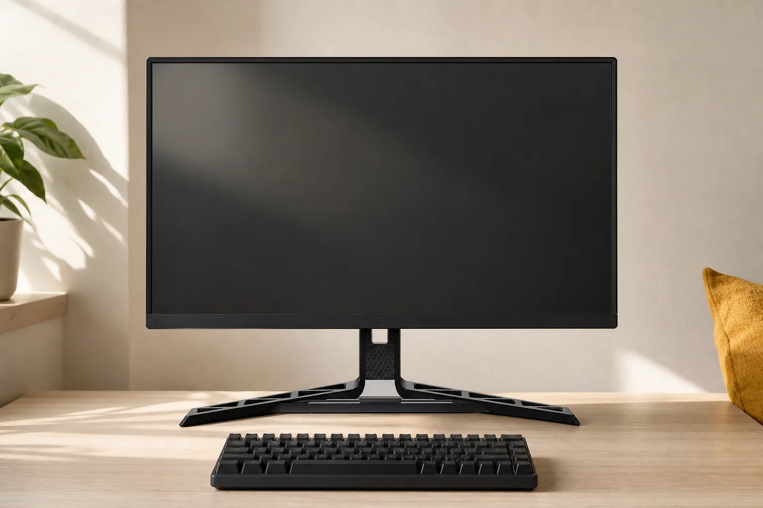 Lenovo 67B7GACBJPの設置まわりを確認するイメージ