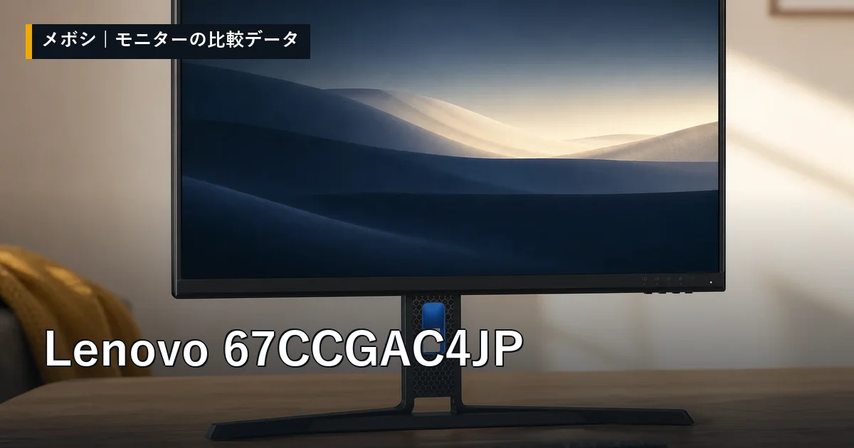 Lenovo 67CCGAC4JPのレビューデータまとめ