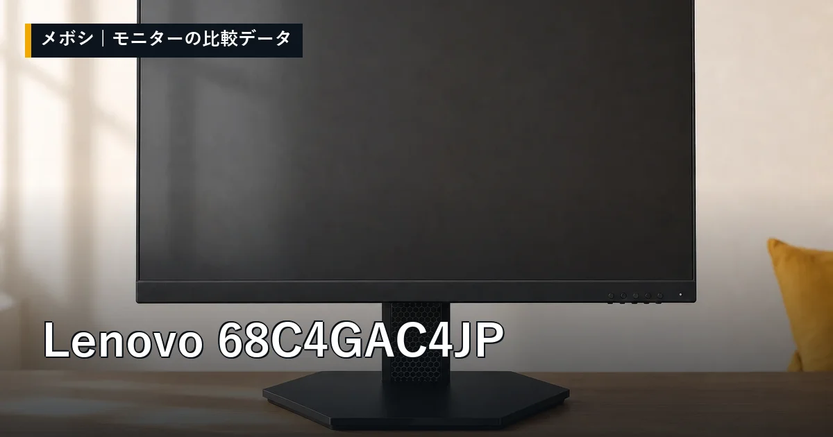 Lenovo 68C4GAC4JPのレビューデータまとめ