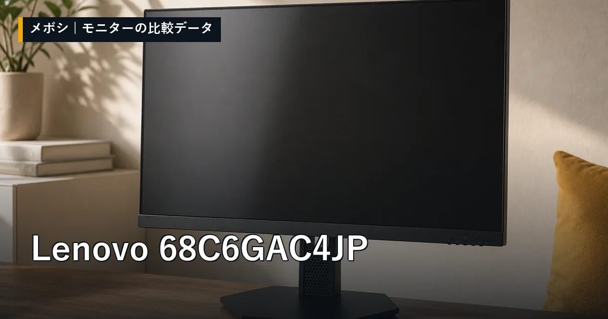Lenovo 68C6GAC4JPのレビューデータまとめ