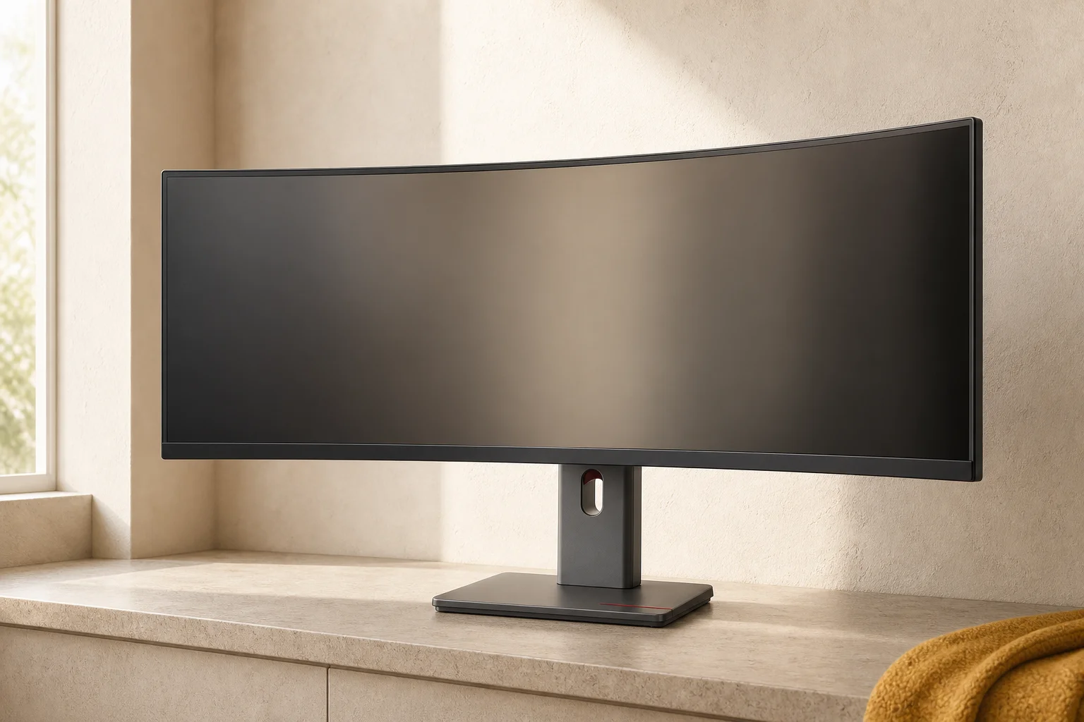 Lenovo ThinkVision P40WD-40 64B4XAR1JPを暮らしの中で使うイメージ