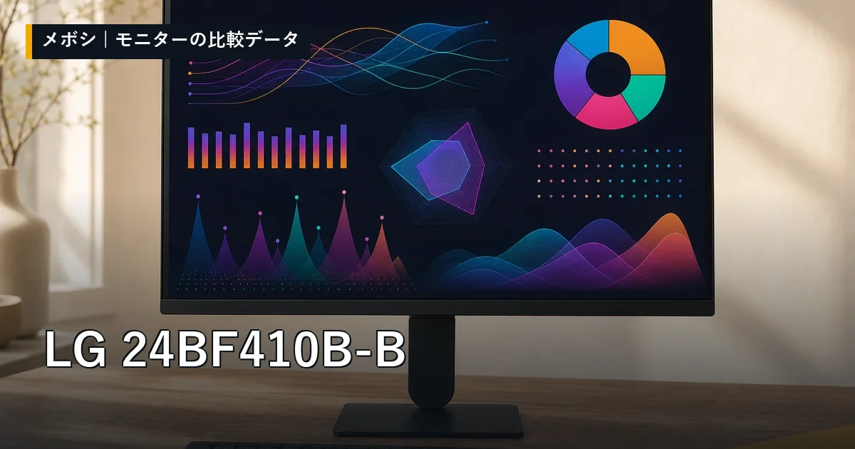 LG 24BF410B-Bのレビューデータまとめ