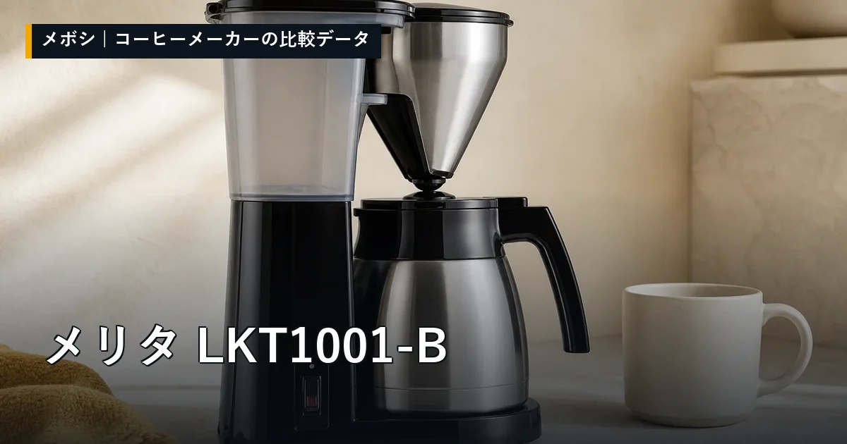 メリタ LKT1001-Bのレビューデータまとめ