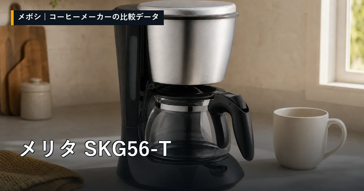 メリタ SKG56-Tのレビューデータまとめ