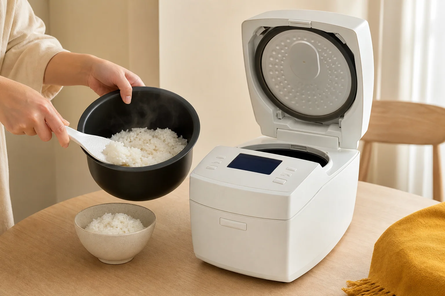 三菱電機 NJ-VW10H-Wを暮らしの中で使うイメージ