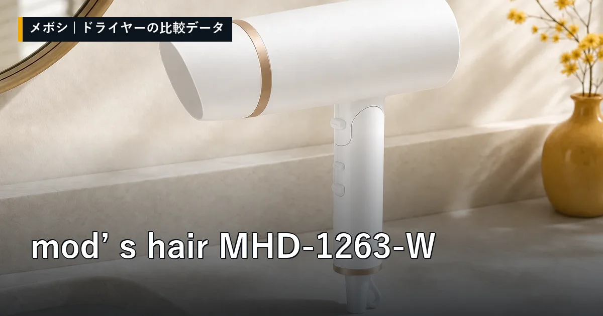 mod’s hair MHD-1263-Wのレビューデータまとめ