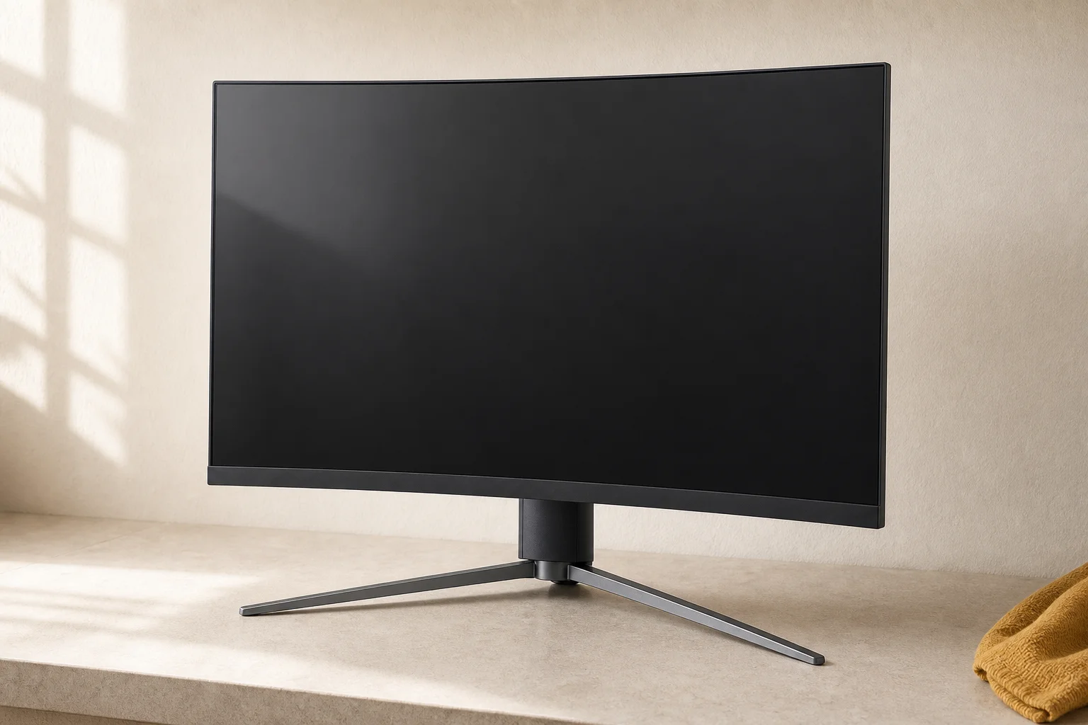 MSI MAG 27C6PFを暮らしの中で使うイメージ