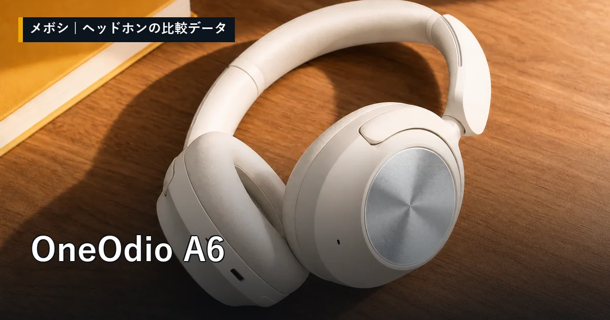 OneOdio A6のレビューデータまとめ