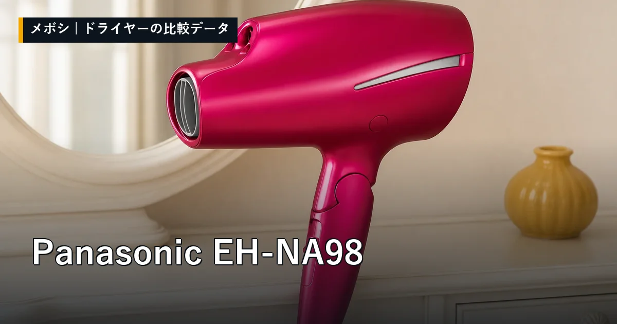 Panasonic EH-NA98のレビューデータまとめ