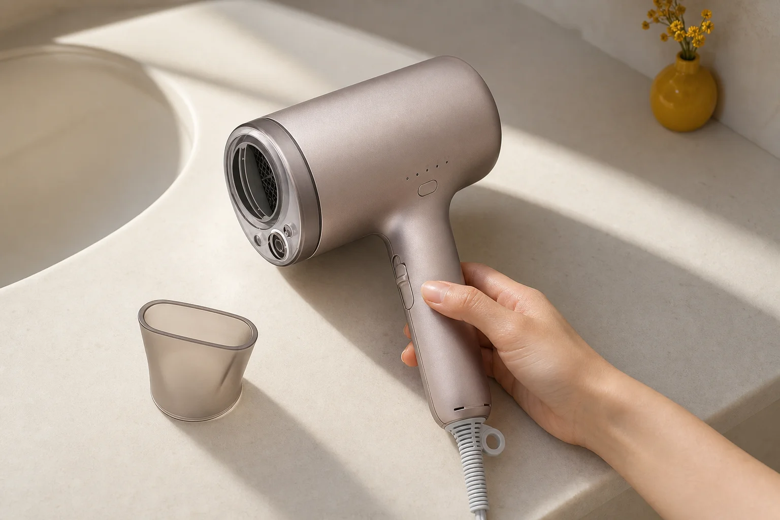 Panasonic EH-NA9Mの設置まわりを確認するイメージ