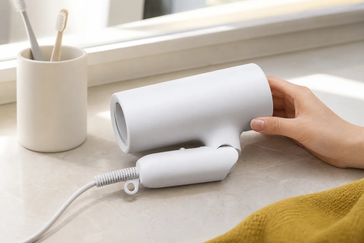 Panasonic EH-NE5M-Wの設置まわりを確認するイメージ