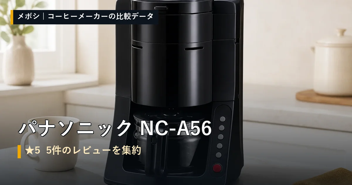 パナソニック NC-A56のレビューデータまとめ