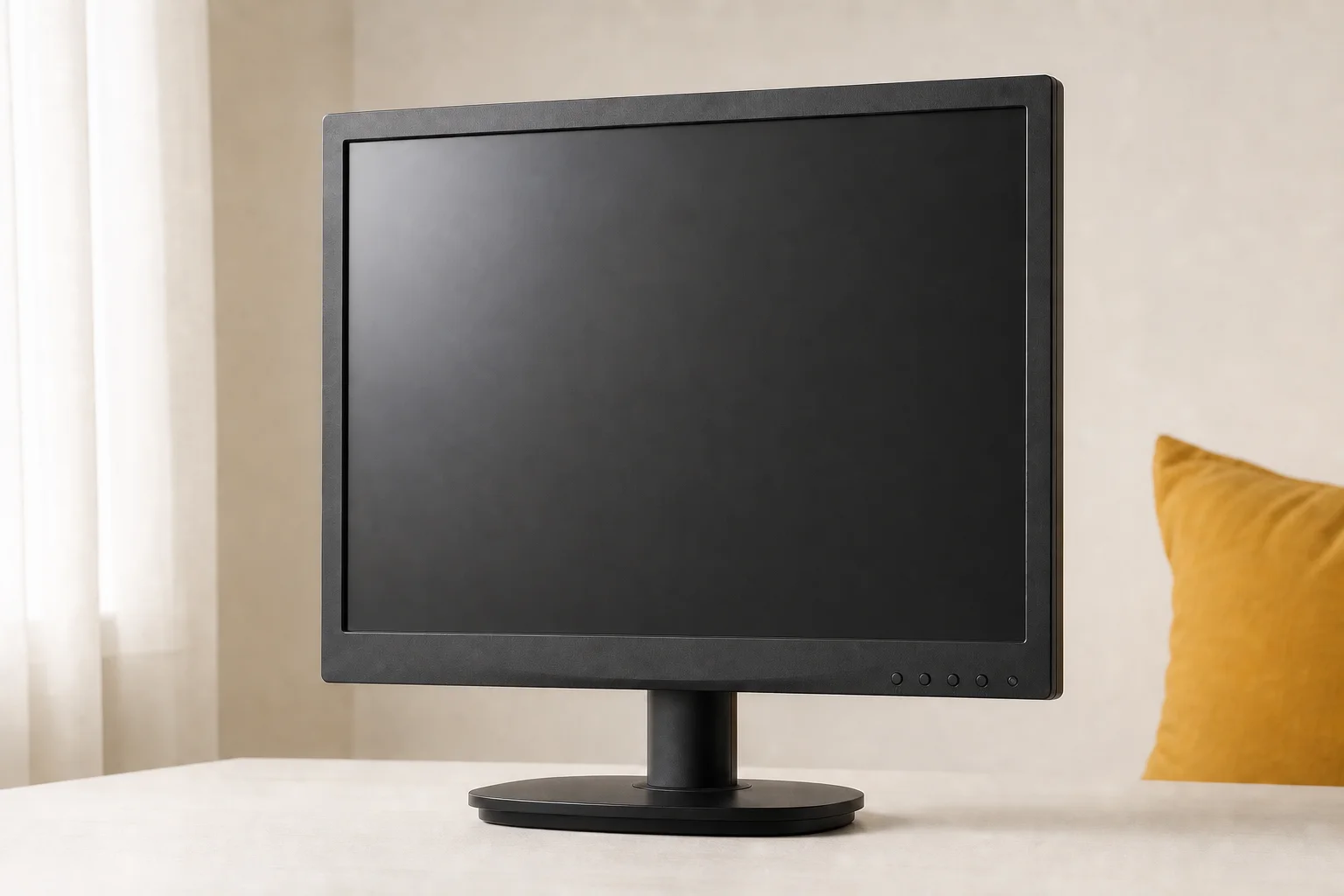 Philips 19S4QAB/11の設置まわりを確認するイメージ