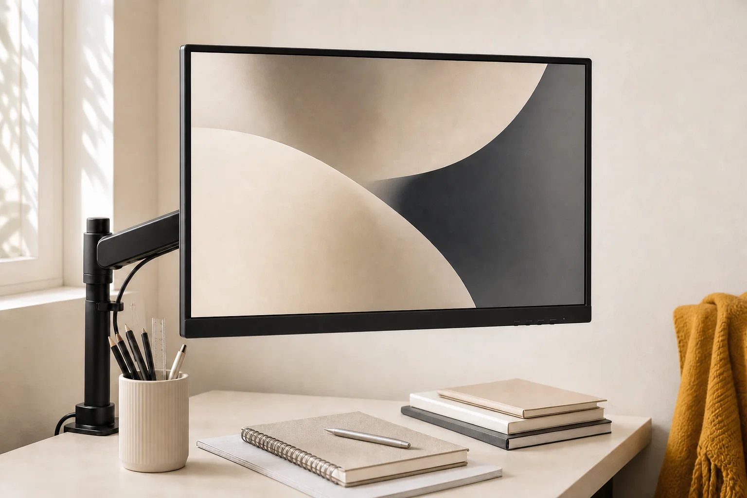 Philips 221S9A/11の設置まわりを確認するイメージ