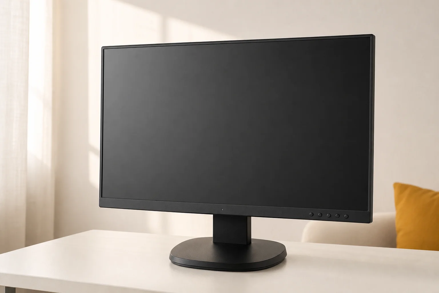 Philips 223S7EJMB/11の設置まわりを確認するイメージ