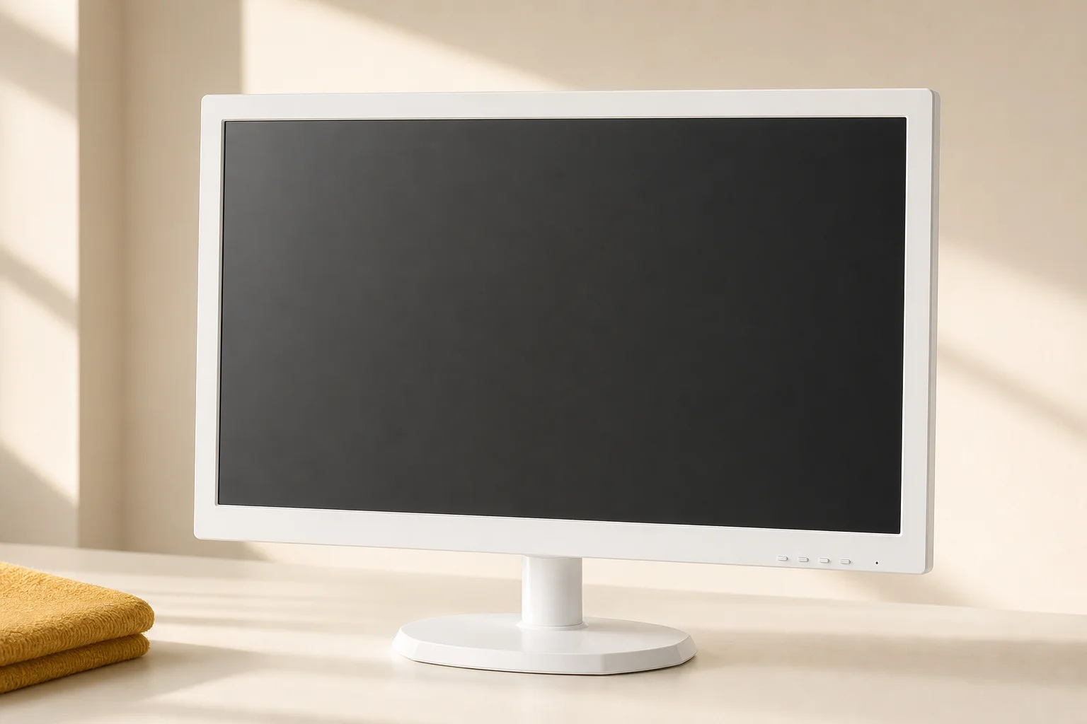 Philips 223V5LHSW/11の設置まわりを確認するイメージ