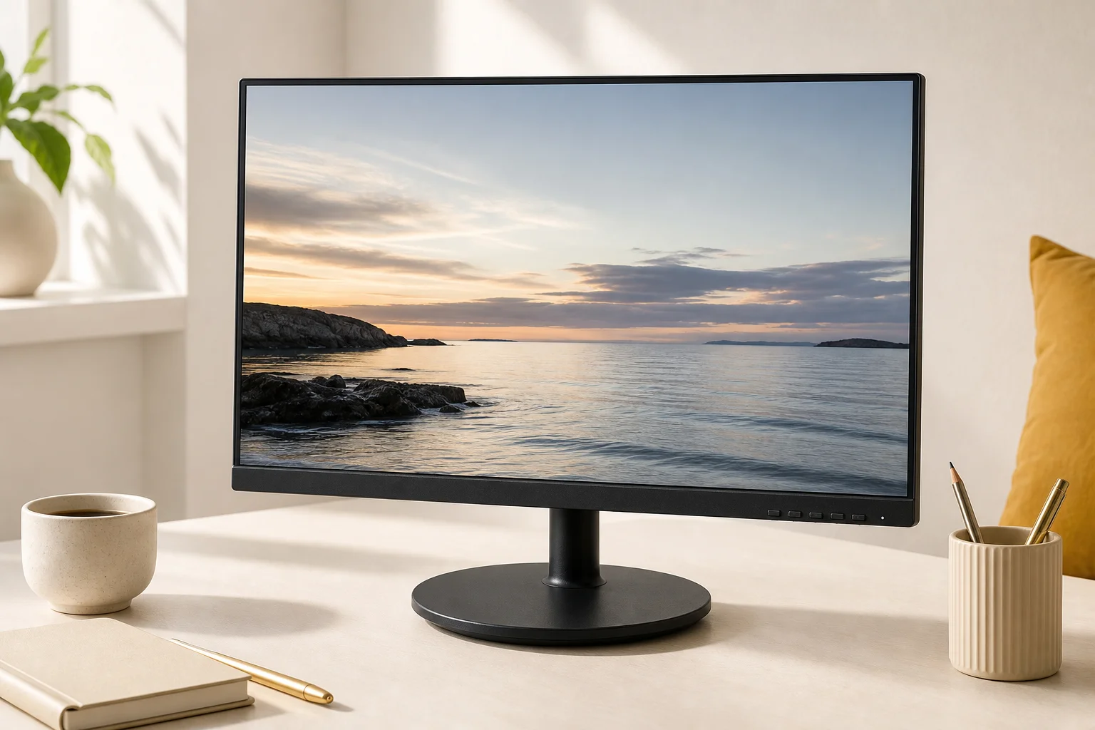 Philips 241S9A/11の設置まわりを確認するイメージ