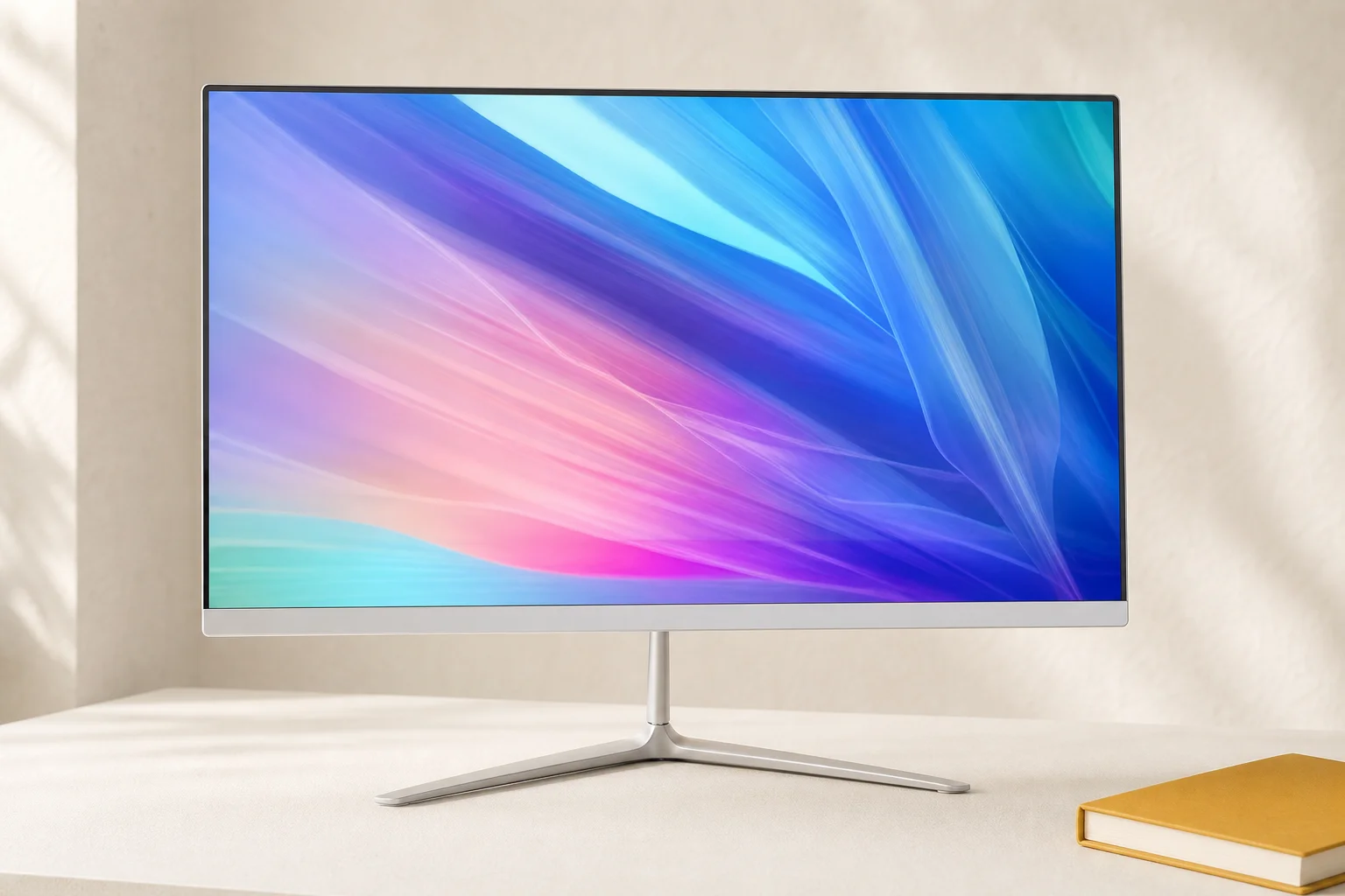 Philips 242E2FE/11の設置まわりを確認するイメージ
