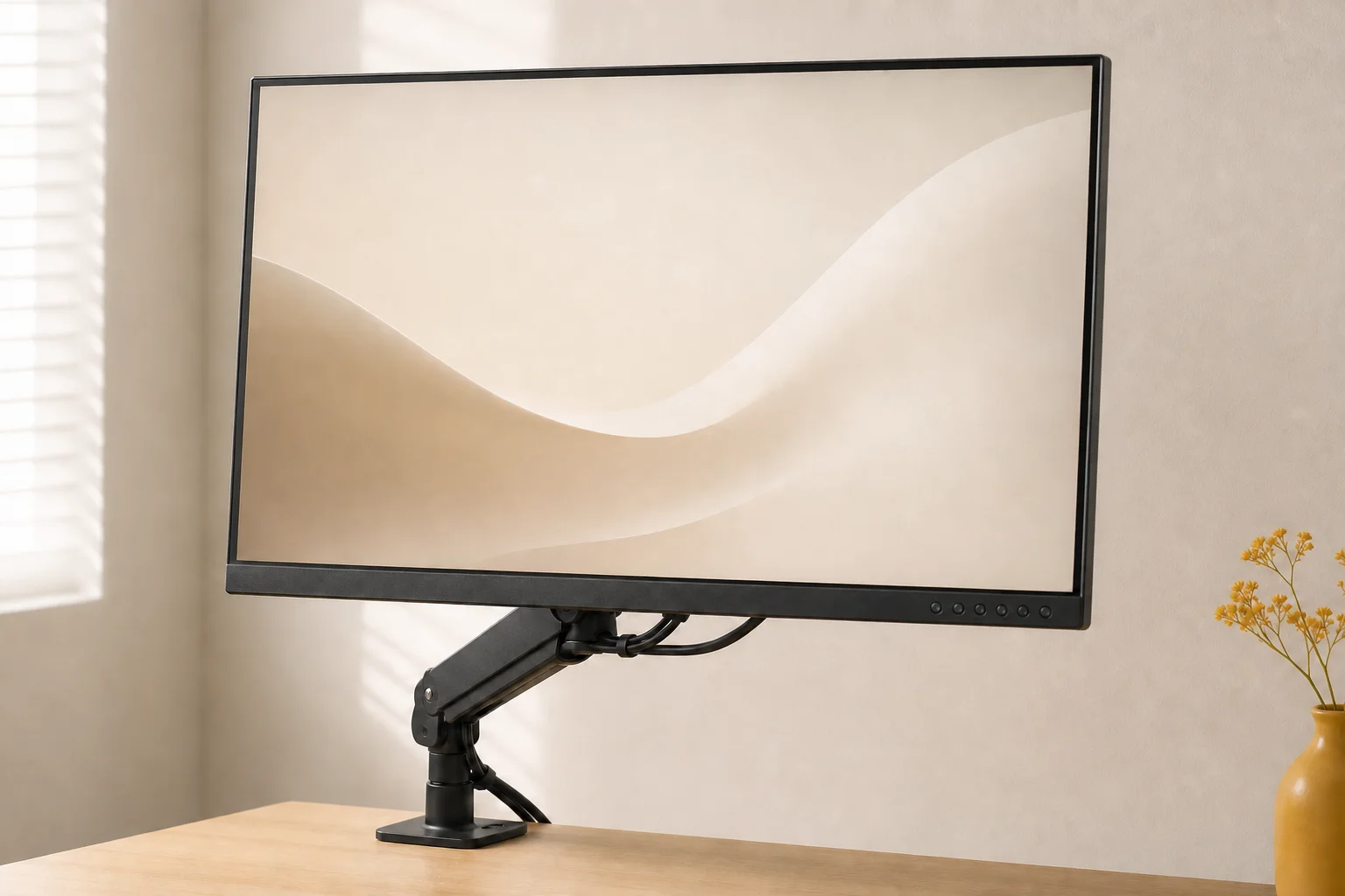 Philips 243S1/11の設置まわりを確認するイメージ