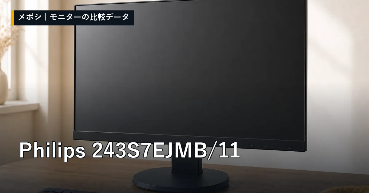 Philips 243S7EJMB/11のレビューデータまとめ