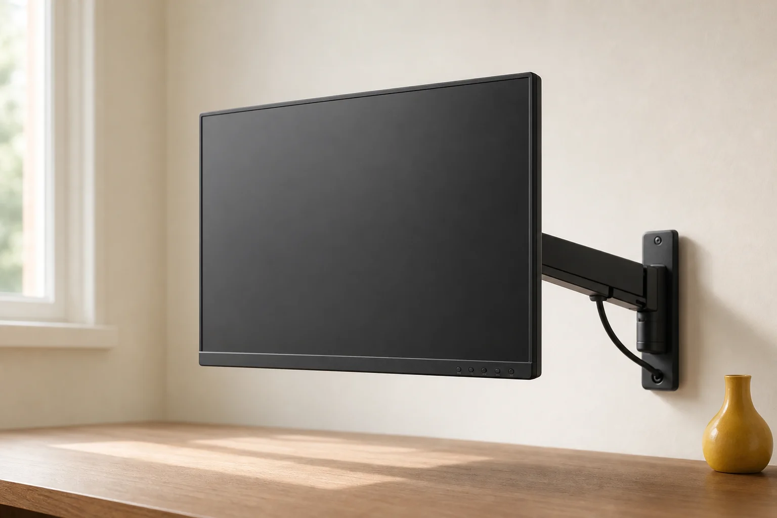Philips 243S9A/11の設置まわりを確認するイメージ