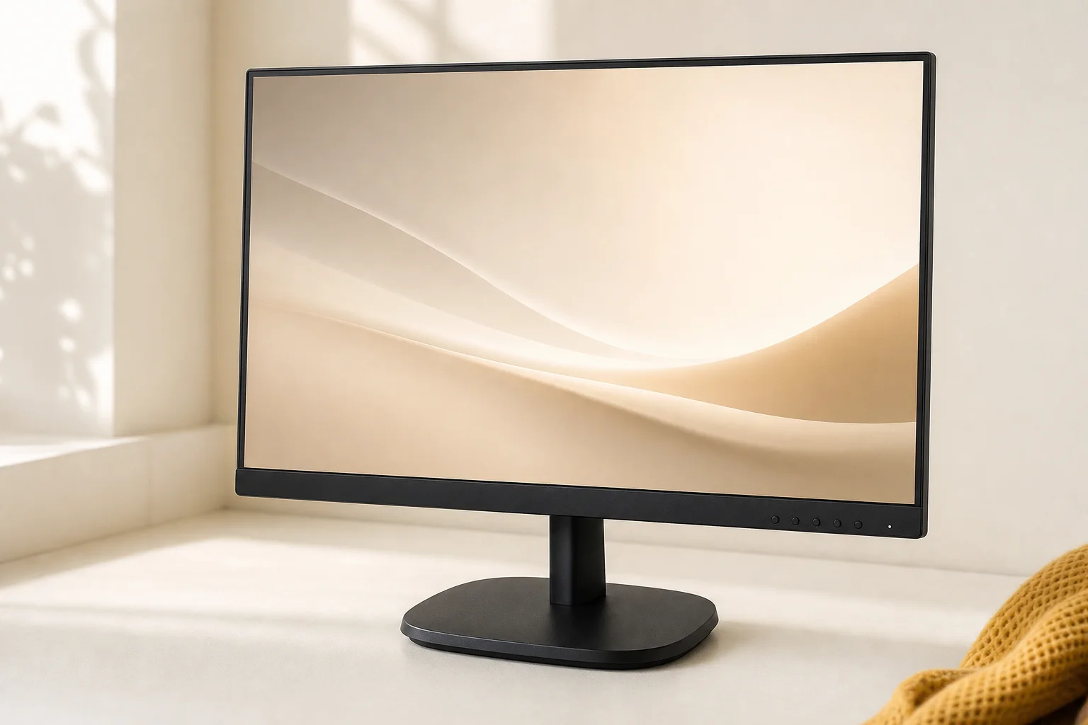 Philips 243V7QDAB/11の設置まわりを確認するイメージ