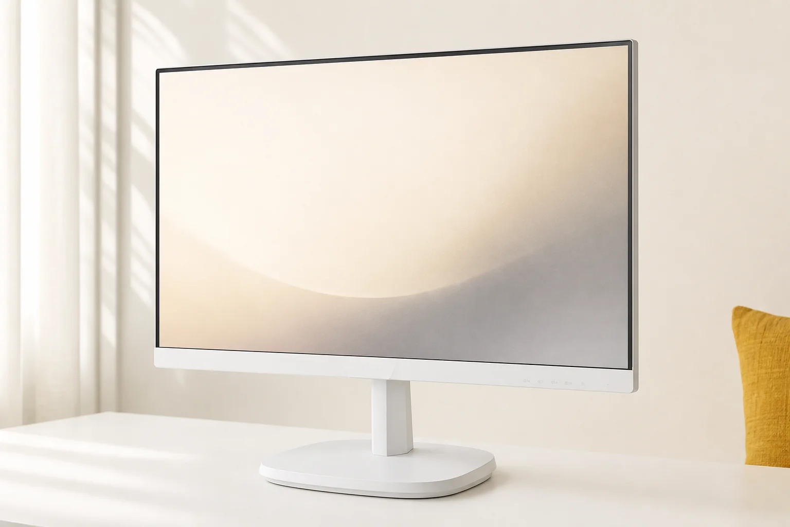 Philips 243V7QDAW/11の設置まわりを確認するイメージ