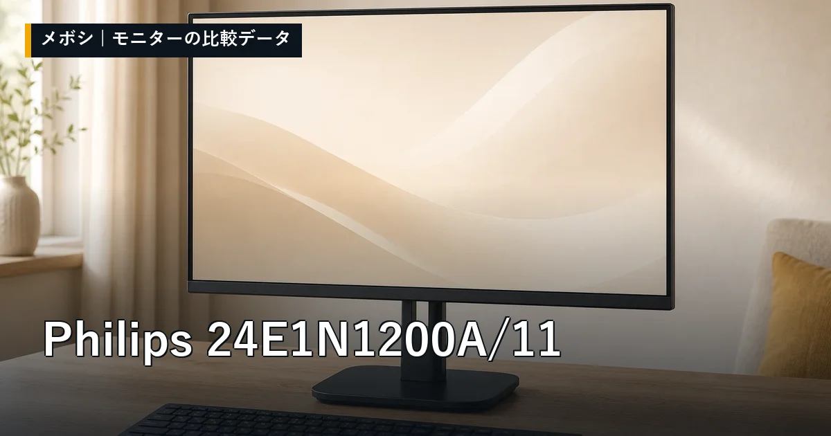 Philips 24E1N1200A/11のレビューデータまとめ