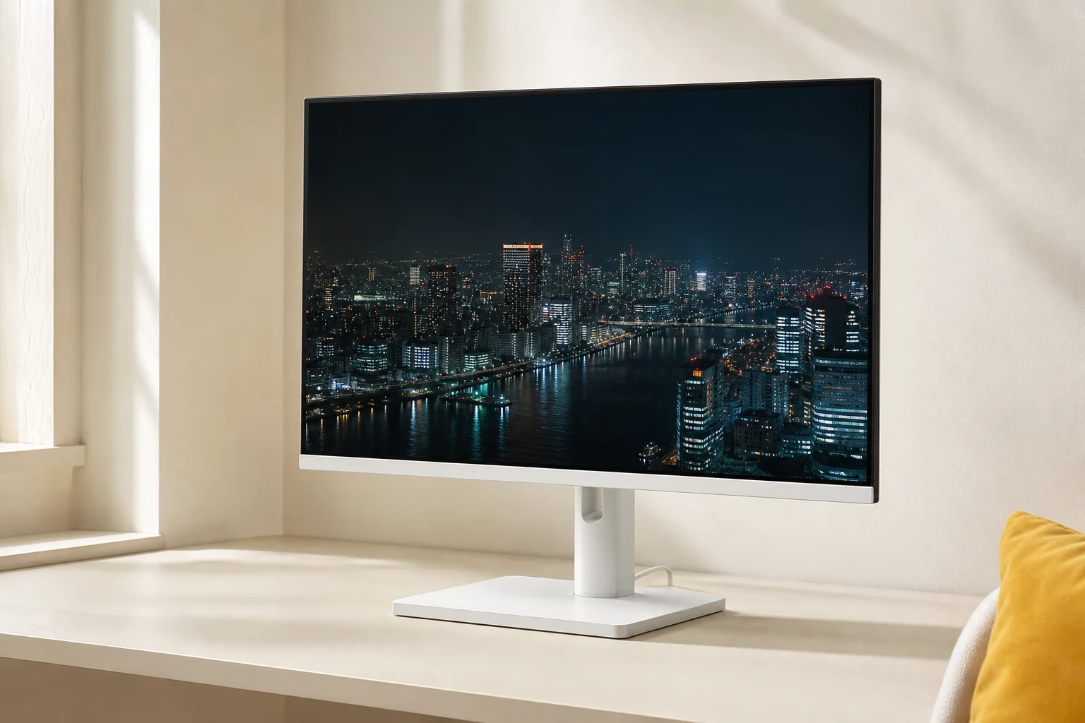 Philips 24E1N1200AW/11を暮らしの中で使うイメージ