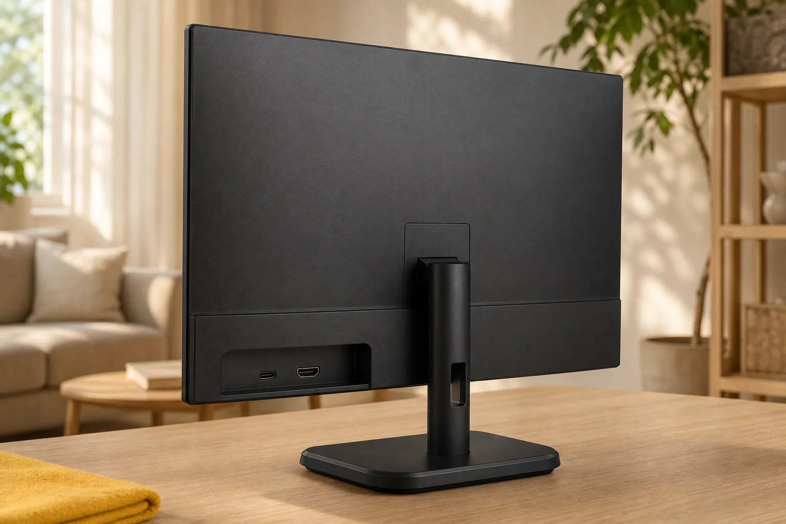 Philips 24E1N1300A/11の設置まわりを確認するイメージ