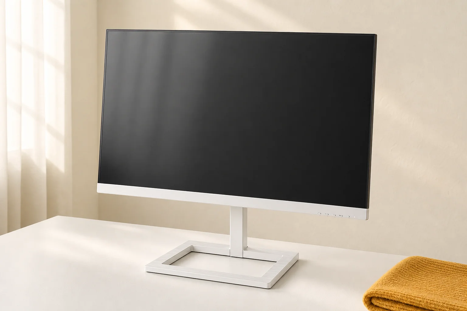 Philips 273E1EW/11の設置まわりを確認するイメージ