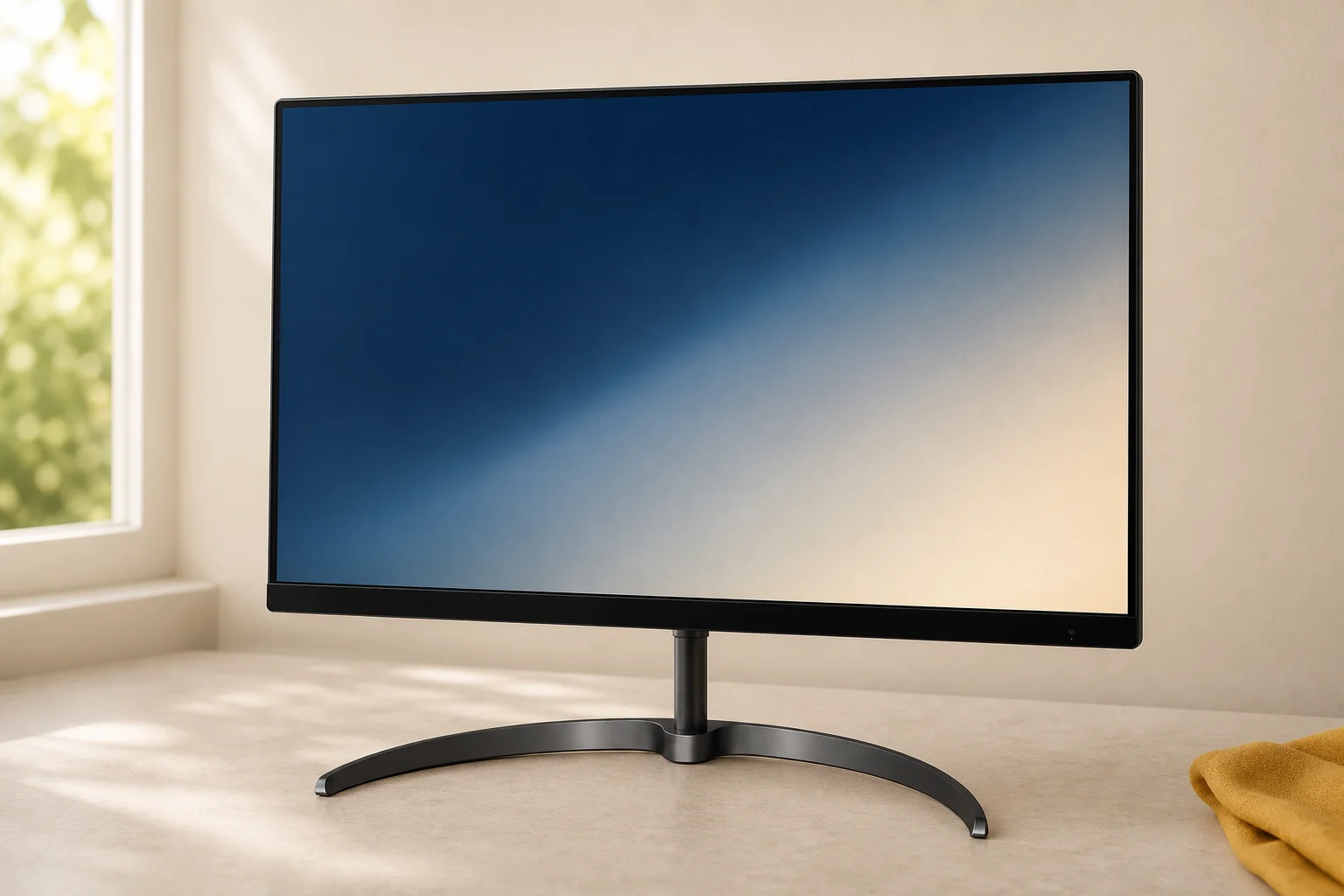 Philips 276E8FJAB/11を暮らしの中で使うイメージ