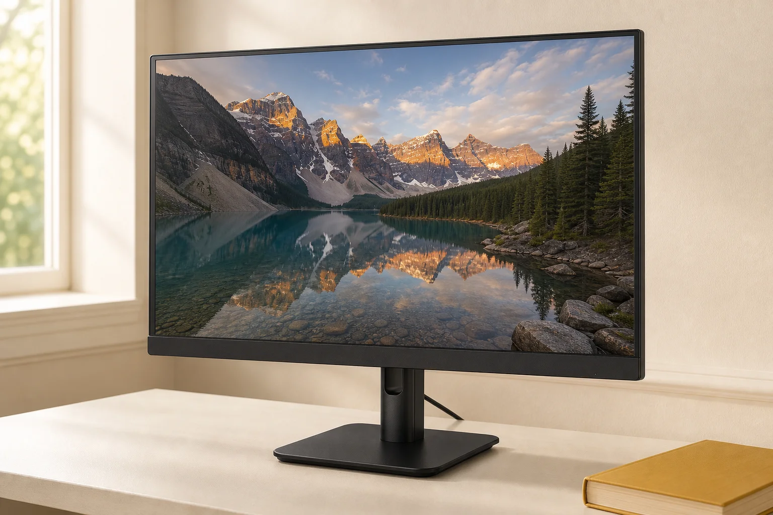 Philips 27E1N1800A/11を暮らしの中で使うイメージ
