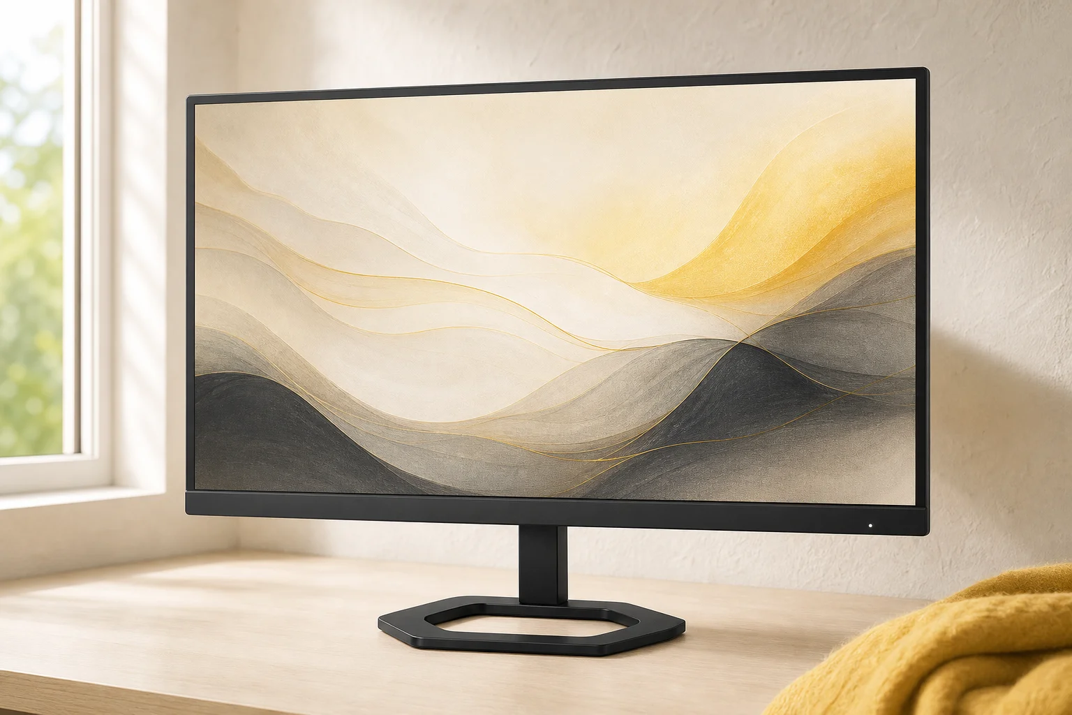 Philips 27E1N5500E/11を暮らしの中で使うイメージ