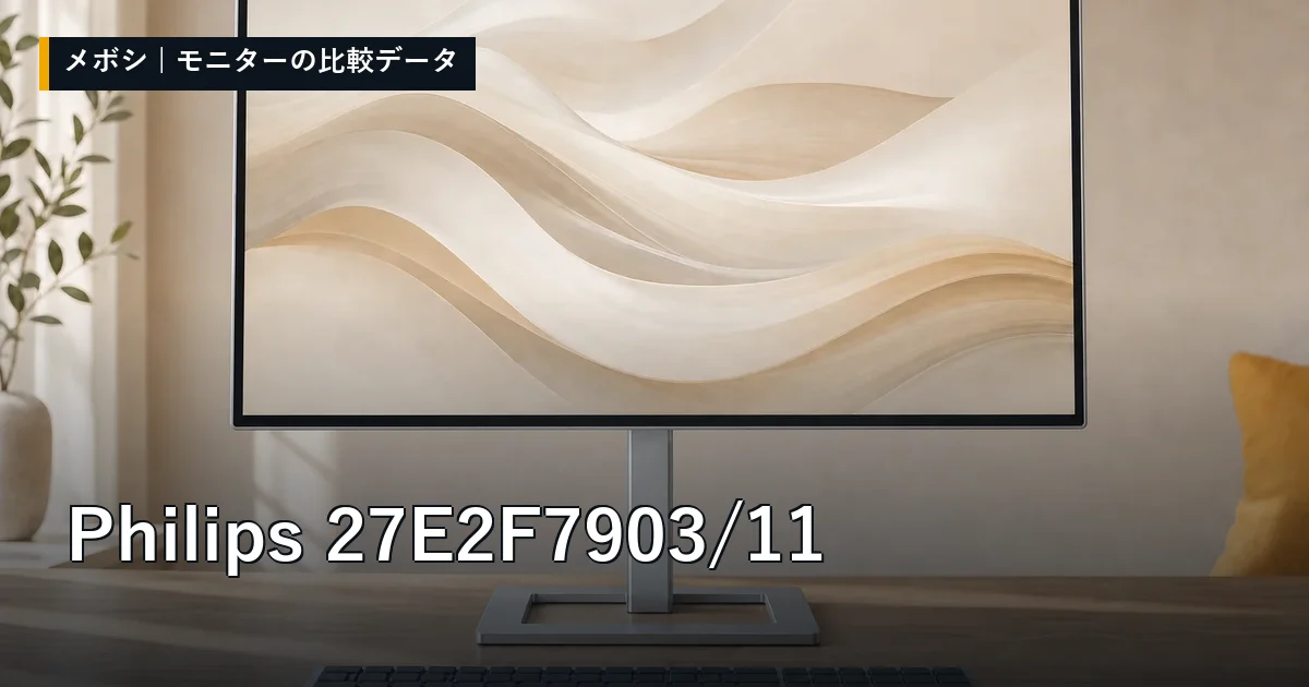 Philips 27E2F7903/11のレビューデータまとめ
