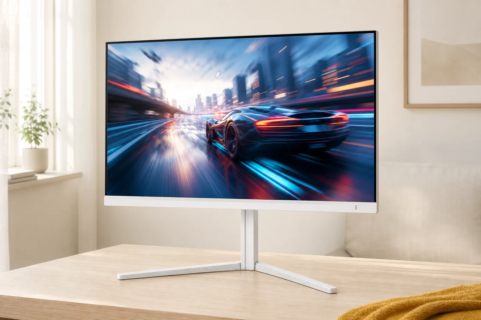 Philips 27M2N5501/11の設置まわりを確認するイメージ