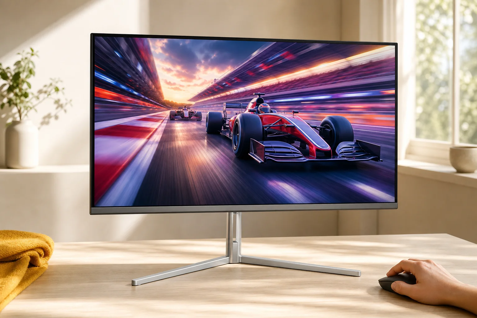 Philips 27M2N8800/11を暮らしの中で使うイメージ