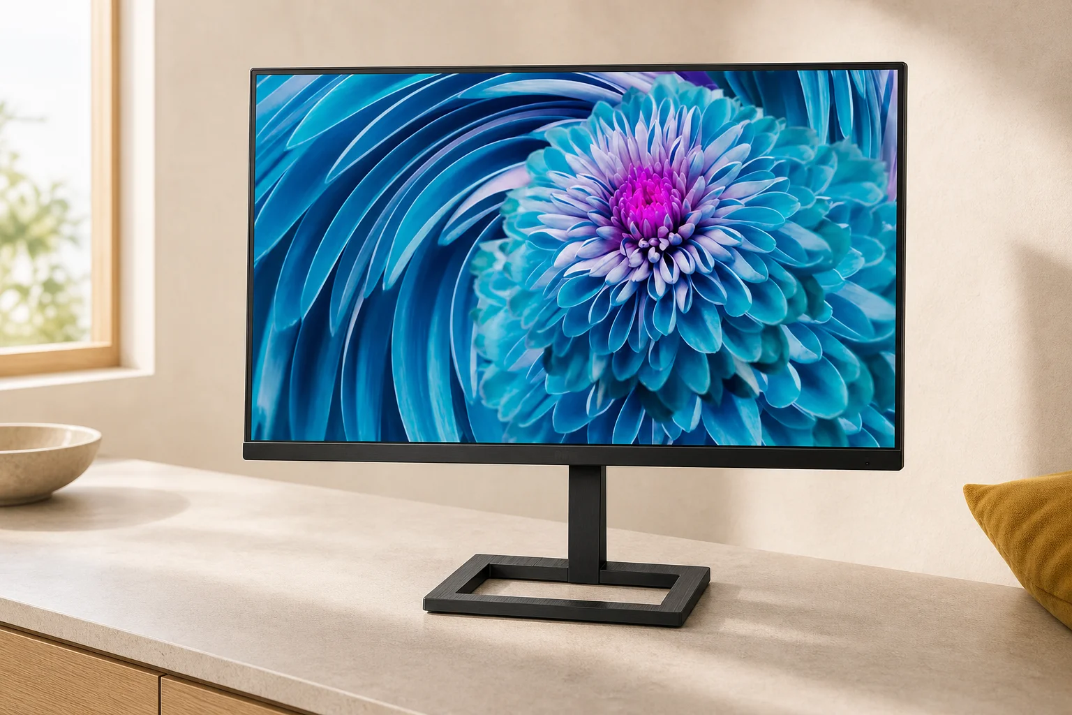Philips 288E2UAE/11を暮らしの中で使うイメージ