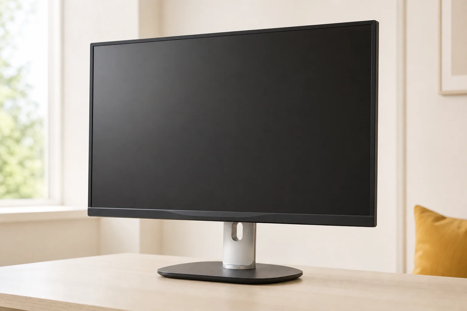 Philips 328P6VUBREB/11の設置まわりを確認するイメージ