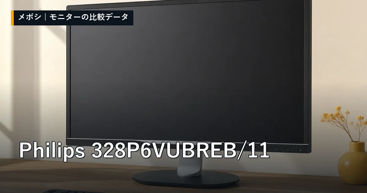 Philips 328P6VUBREB/11のレビューデータまとめ
