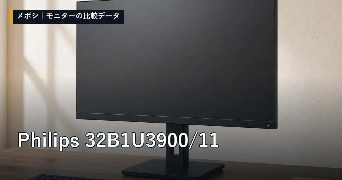 Philips 32B1U3900/11のレビューデータまとめ